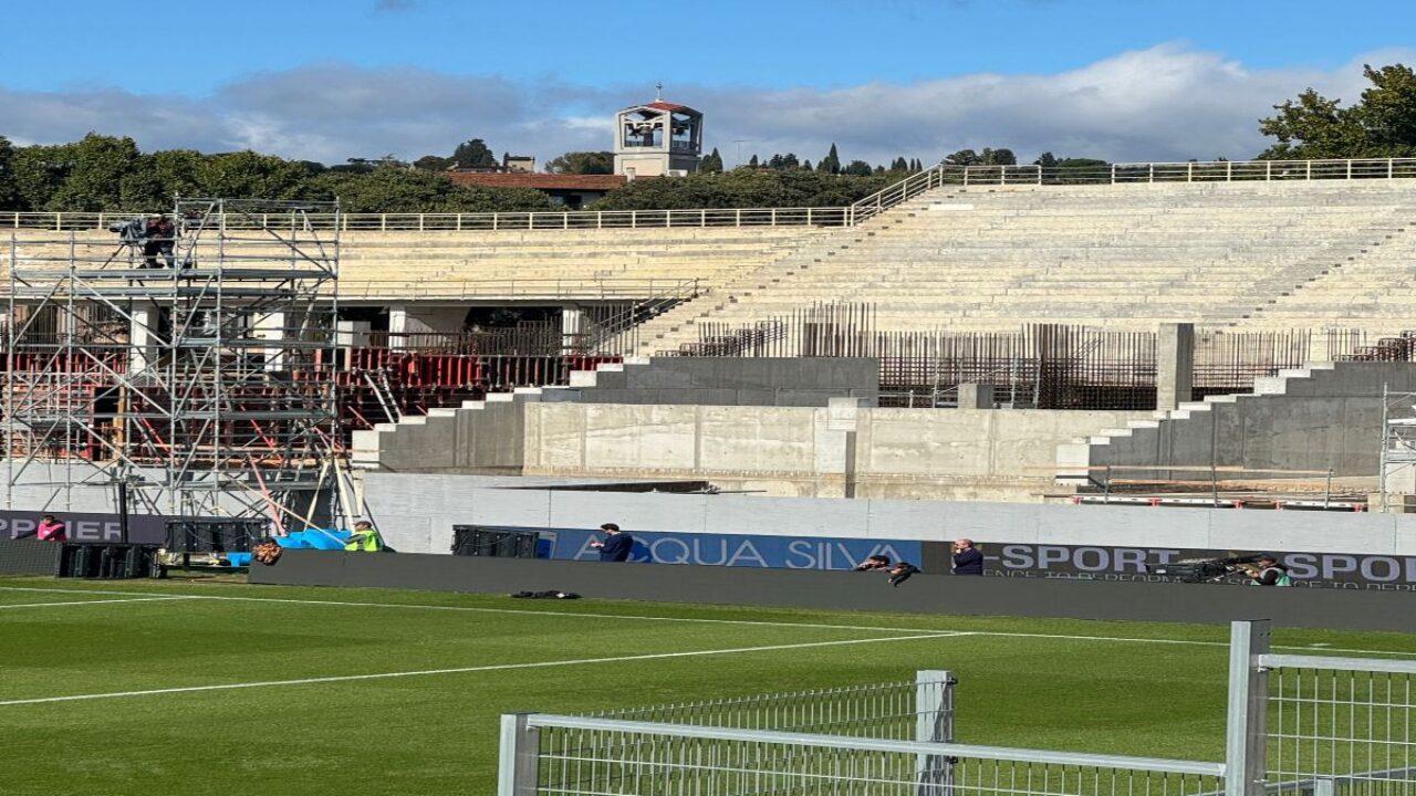 Firenze, sopralluogo allo stadio Franchi con Uefa e Figc