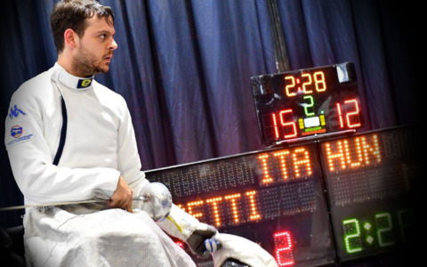 A Pisa la Coppa del Mondo di scherma paralimpica: il senese Matteo Betti unico toscano in gara