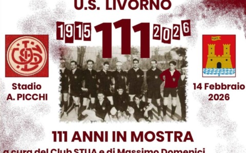 Livorno celebra 111 anni di storia amaranto con mostre e riconoscimenti