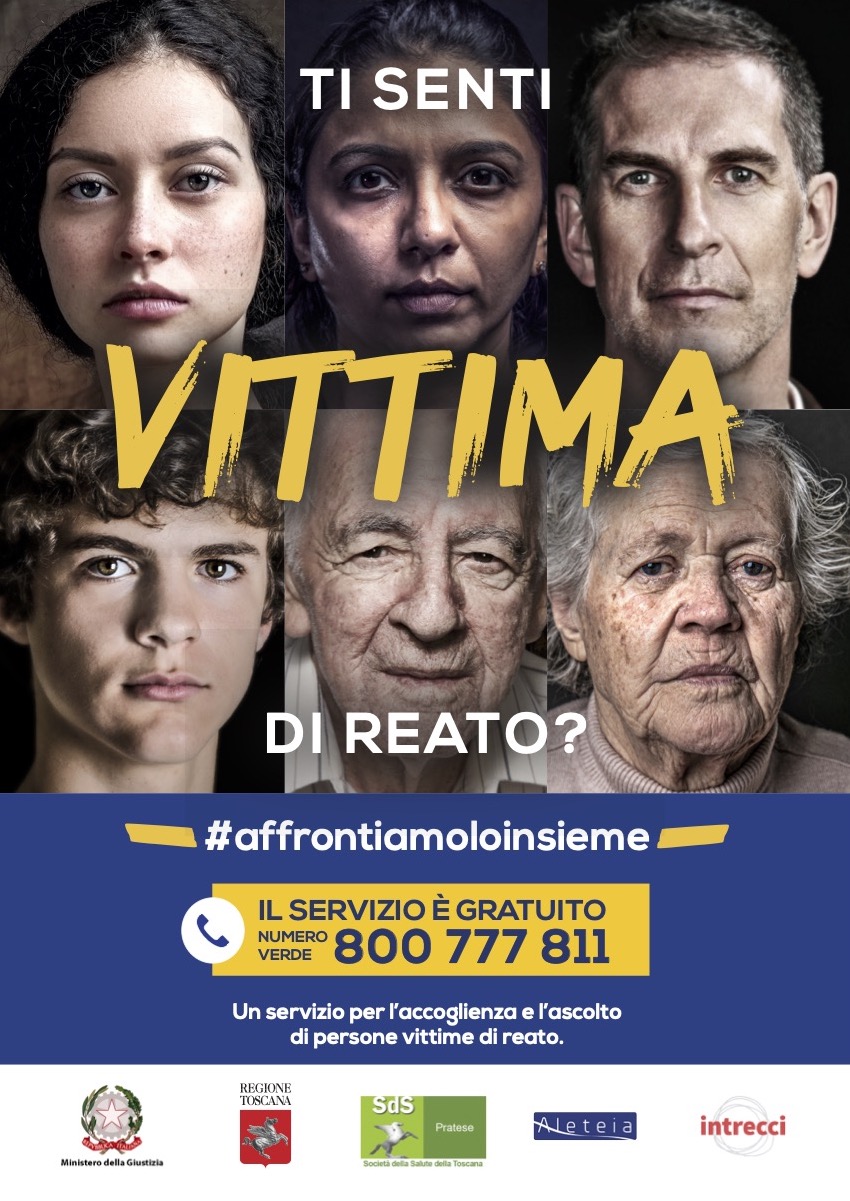 Vittime di reato, servizio di tutela in un progetto del Comune di Vernio