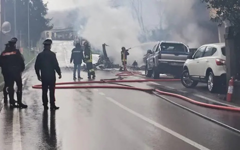 Bibbiena (Arezzo), esplode camion carico di ossigeno: tre feriti