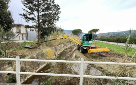 Consorzio di Bonifica 6 Toscana Sud interviene sul fosso Bocca d’Oro a Monte Argentario