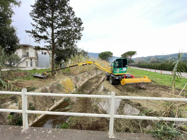 Consorzio di Bonifica 6 Toscana Sud interviene sul fosso Bocca d’Oro a Monte Argentario