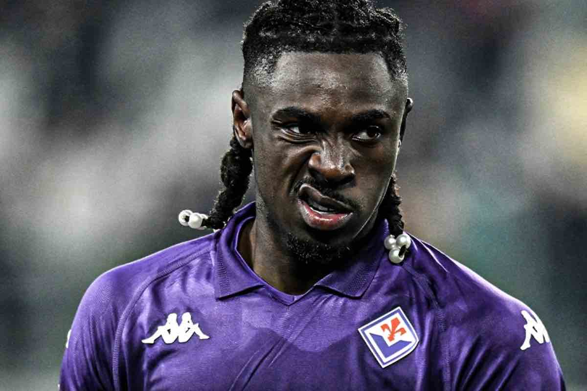 Fiorentina, Kean si allena ancora a parte: in dubbio per la gara col Parma