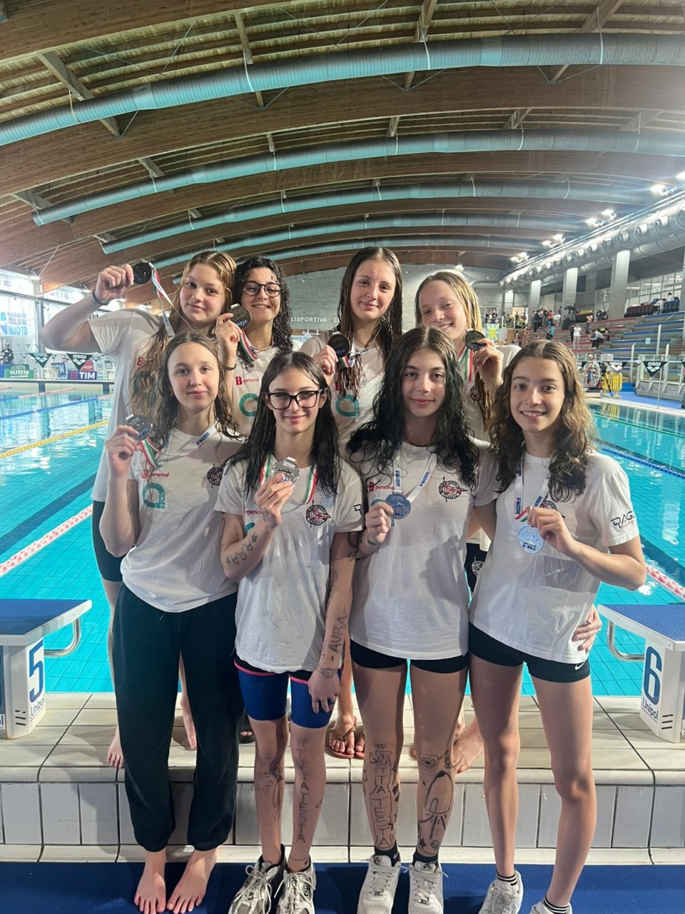 Nuoto, la Rari Nantes Florentia fa il bia a Riccione