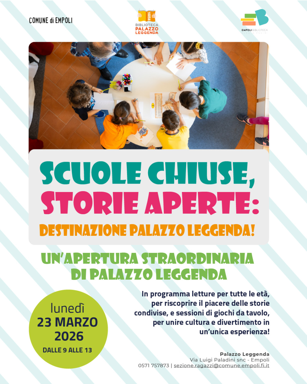 Scuole chiuse per il referendum? appuntamento in biblioteca