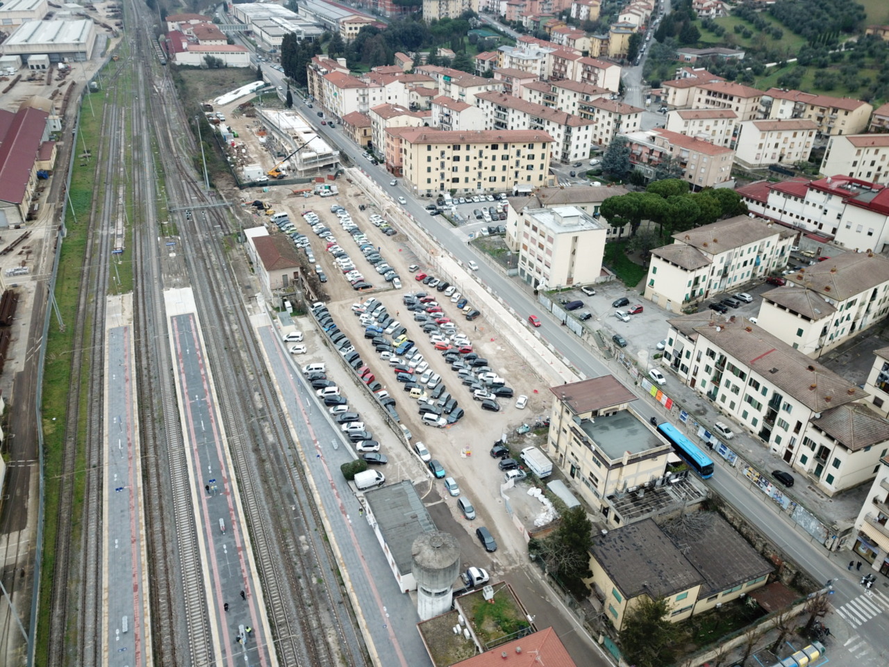 Cantiere nell’ex area ferroviaria, modifiche a viabilità e sosta