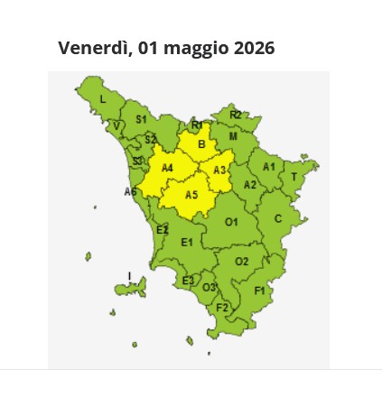 Vento, prolungata l’allerta a venerdì 1 maggio