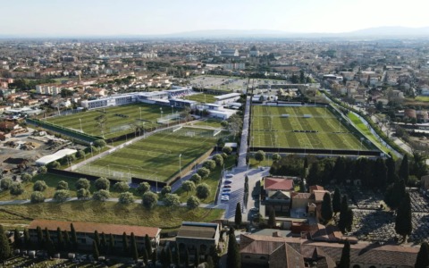 Pisa Training centre, posata la prima pianta