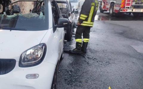 2 auto a rogo, iquitante episodio all’Ardenza