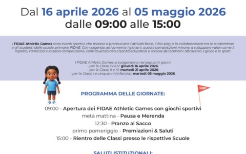 Scuole cattoliche: al via a Torino i FIDAE Athletic Games