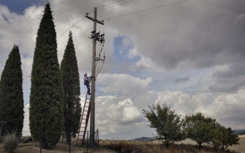 Lavori di restyling della rete elettrica fino a partire dal 7 Aprile