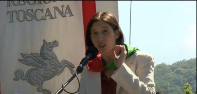 Liberazione, Elly Schlein a Sant’Anna di Stazzema