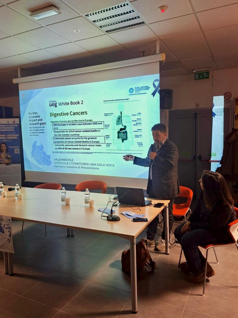 Ospedale e territorio, una sola voce: in Valdinievole un incontro aperto alla cittadinanza per parlare di prevenzione