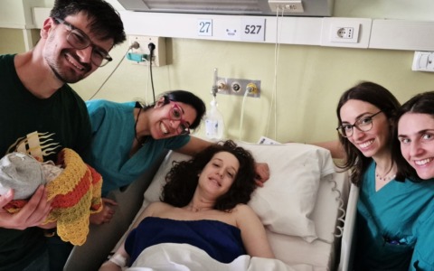 Grosseto, primo parto in acqua nel nuovo reparto di Ginecologia e Ostetricia