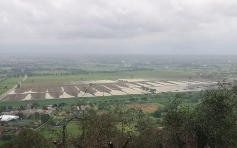 Maltempo, valle pisana allagata. Monte Faeta osservato speciale