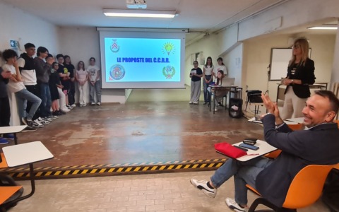 Il Consiglio Comunale dei ragazzi dal Sindaco