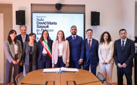 A Palazzo Vecchio nuova sala intitolata a David Maria Sassoli