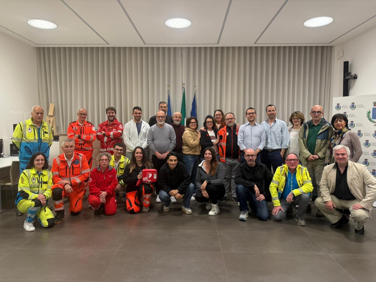 Sindaco e assessori a lezione di primo soccorso