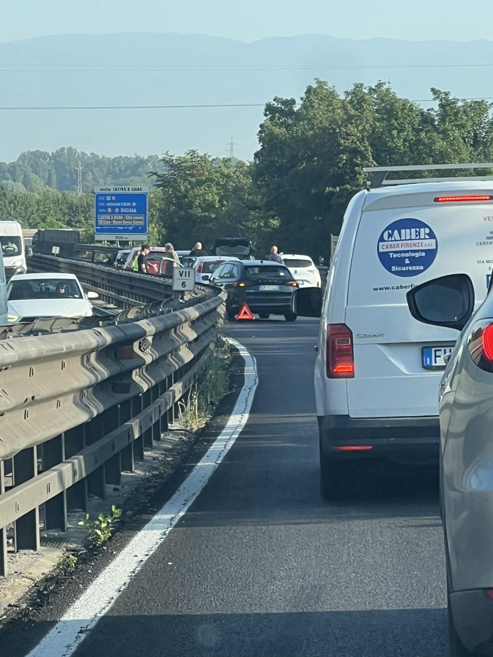 Nuovo incidente in Fi Pi Li, traffico bloccato