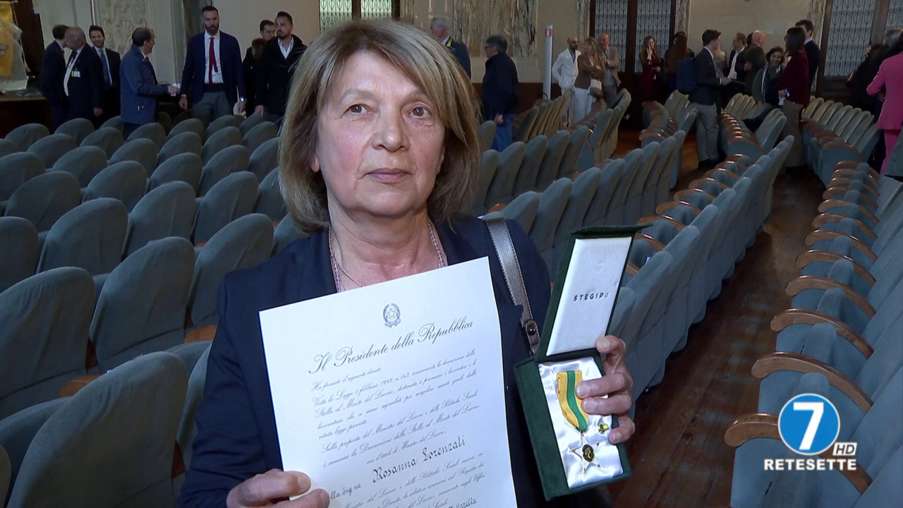 Festa del Lavoro: Rosanna da 53 anni nella stessa azienda