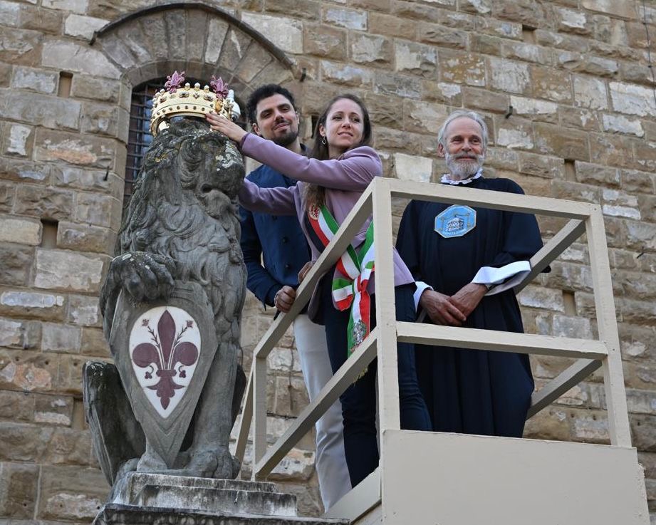 L’incoronazione del Marzocco, tradizione che precede la festa patronale