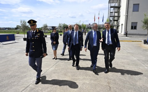 Reparto volo della Polizia, festeggiato il quarantesimo anniversario