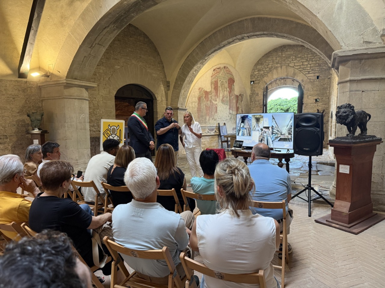 Castello dei Conti Guidi accessibile a tutti grazie ad un ascensore