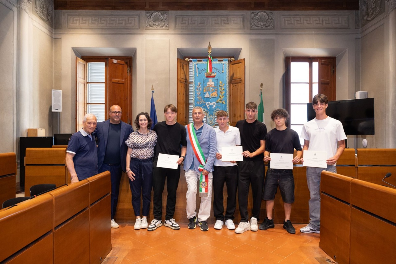 Empoli Fc campione della Primavera e agli Europei U17, un riconoscimento dell’amministrazione