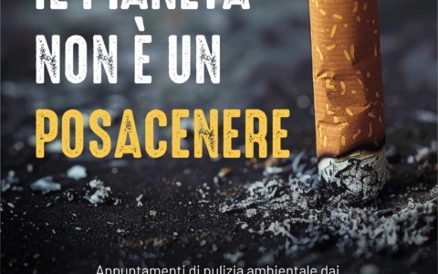 Toscana protagonista dell’iniziativa Plastic Free contro i mozziconi di sigaretta
