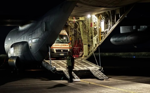 Bimbo di 7 anni in pericolo di vita trasportato d’urgenza dalla 46esima Brigata Aerea di Pisa