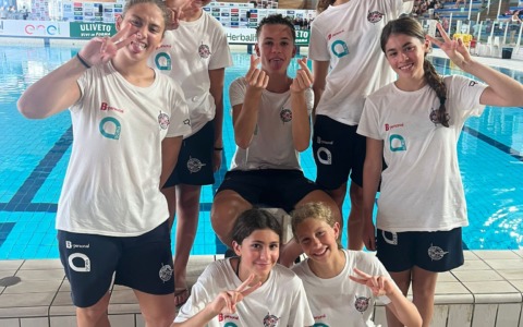 Nuoto artistico, doppio risultato nazionale per la Rari Nantes Florentia