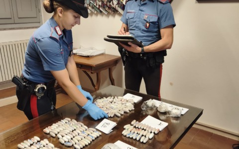 Scende dal treno con 2.8 Kg di droga nello zaino, fermato 38enne