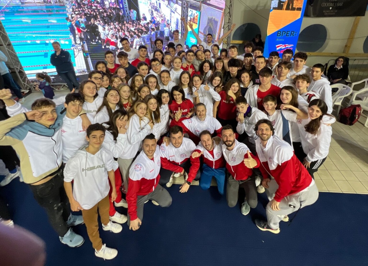 Firenze prima in Italia nel nuoto