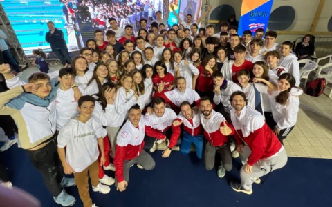 Firenze prima in Italia nel nuoto