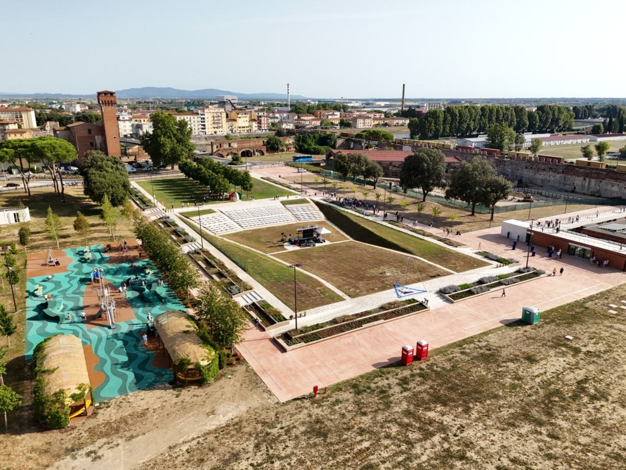 Inaugurato il nuovo parco urbano della Cittadella