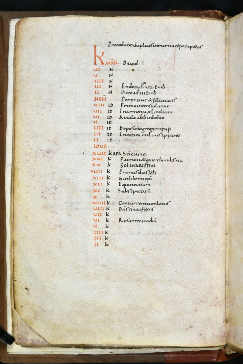 Scoperto un calendario dell’813 che quantifica uno scarto di tre giorni nell’anno solare