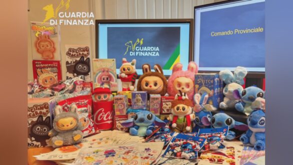 Un mondo di giocattoli contraffatti, maxi sequestro