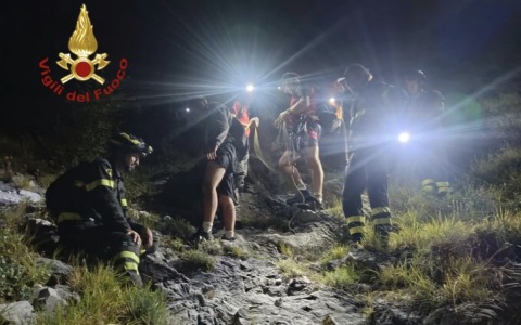 Massa, paura per due escursionisti
