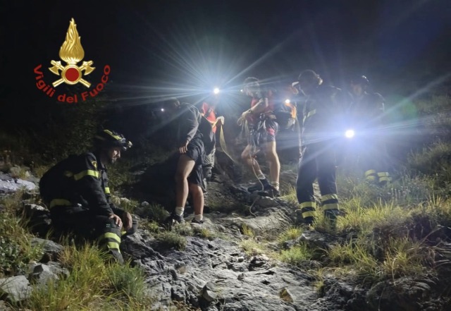 Massa, paura per due escursionisti