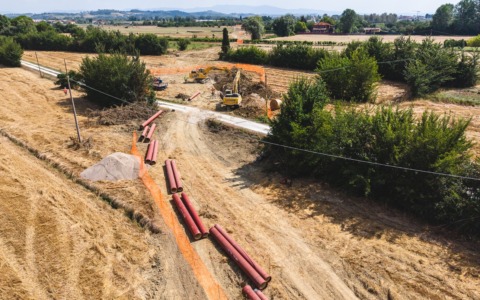 Nuova condotta Pagnana-Cuiodepur, aperto il primo cantiere