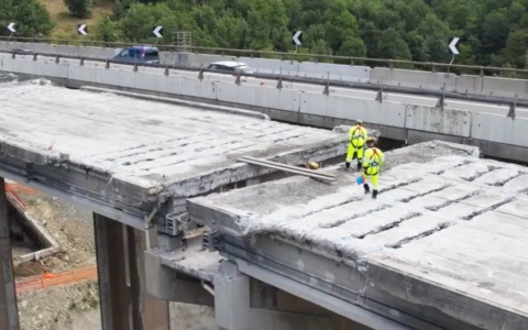 Morto precipitato dal viadotto dell’A1: l’imbragatura non era agganciata