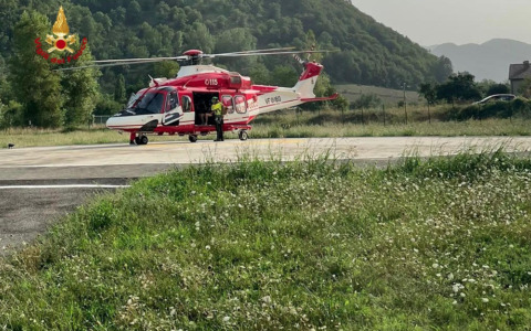 Coppia di escursionisti in difficoltà: salvati dai Vigili del fuoco