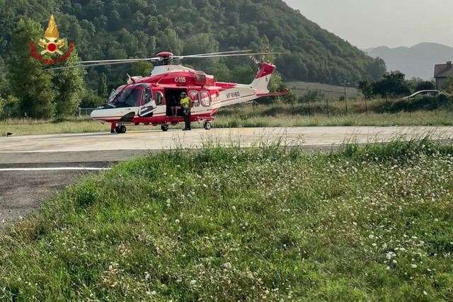 Coppia di escursionisti in difficoltà: salvati dai Vigili del fuoco