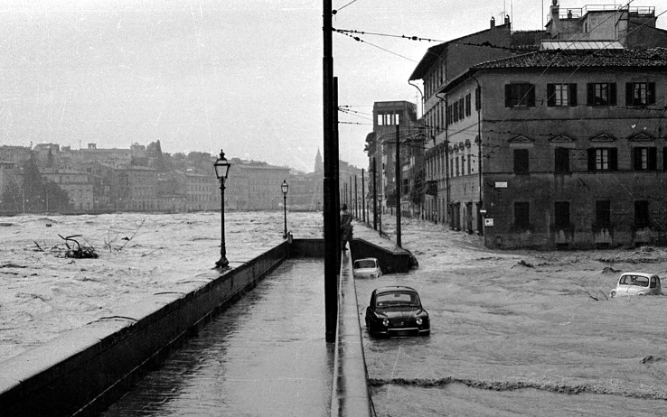 Firenze, sessant’anni dall’alluvione: mostra fotografica ai Georgofili