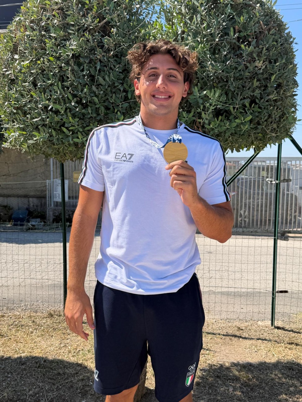 Pallanuoto, l’ex Rari Nantes Carnesecchi vince l’oro e ora giocherà con i più forti