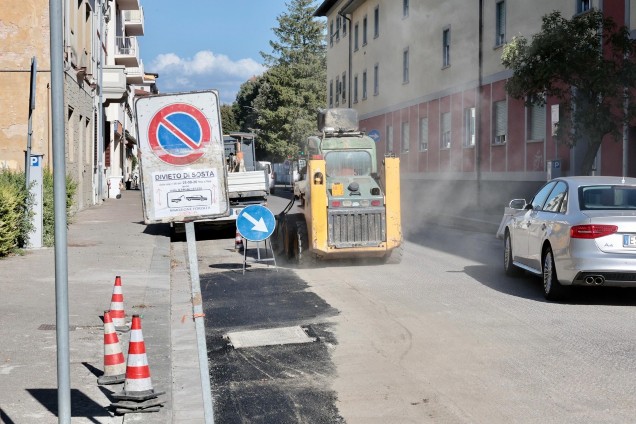 Dal centro alle frazioni, riasfaltature in corso nell’empolese