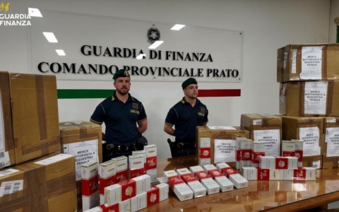 Prato, sequestrati 6.500 pacchetti di sigarette di contrabbando