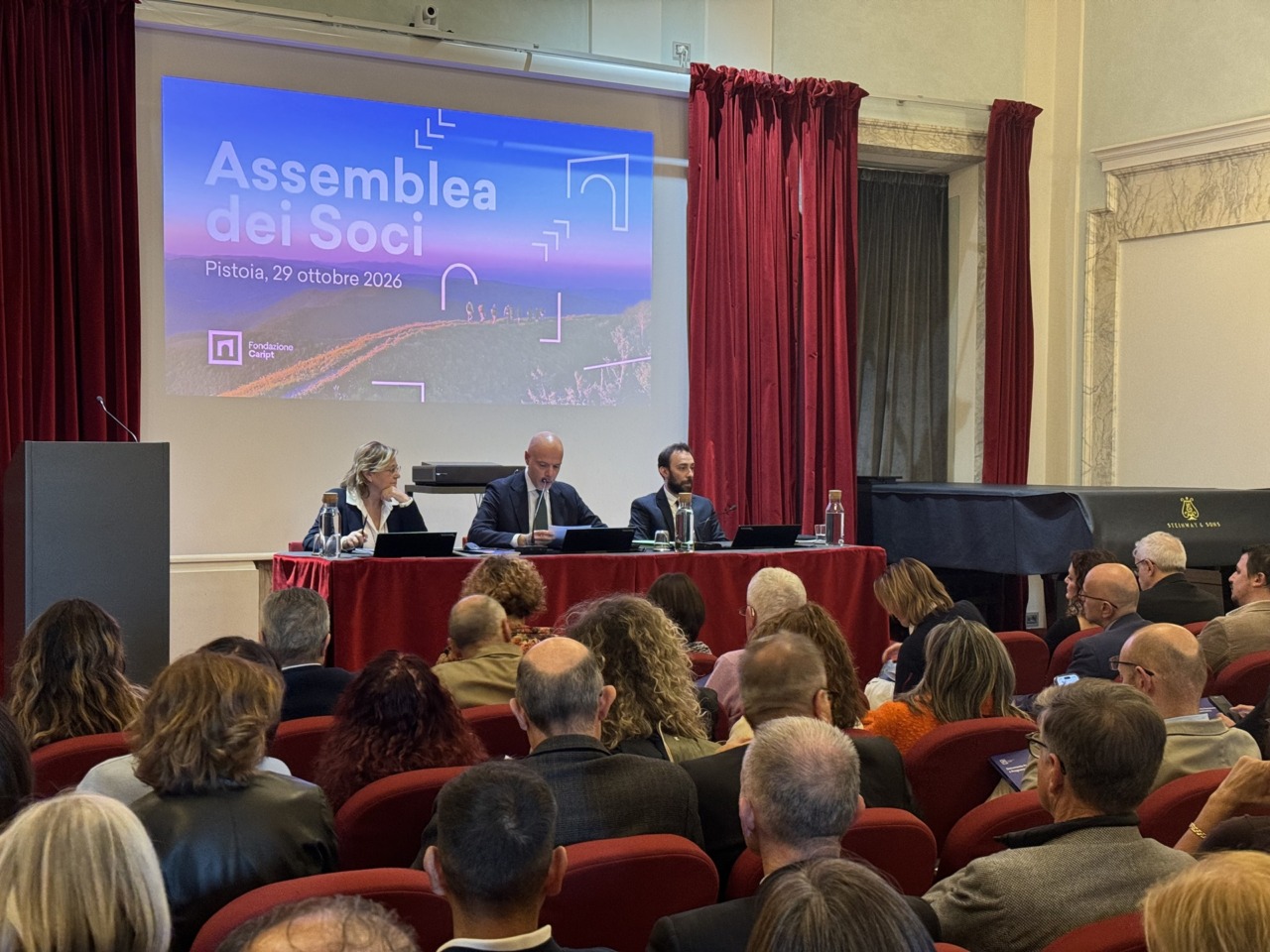 Fondazione Caript: 50 mln per il territorio pistoiese nel triennio 2027-29