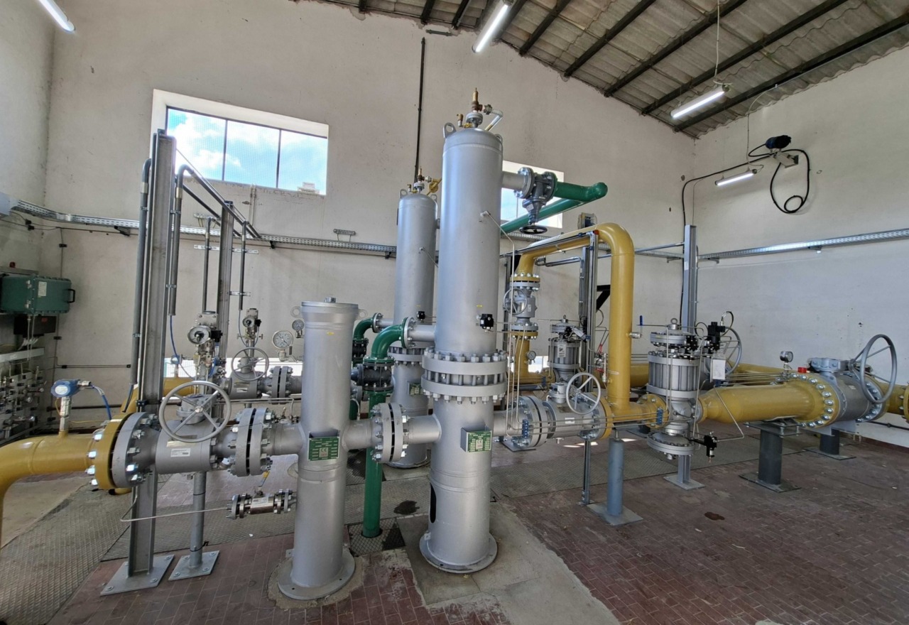 Distribuzione gas, investimento su un impianto strategico